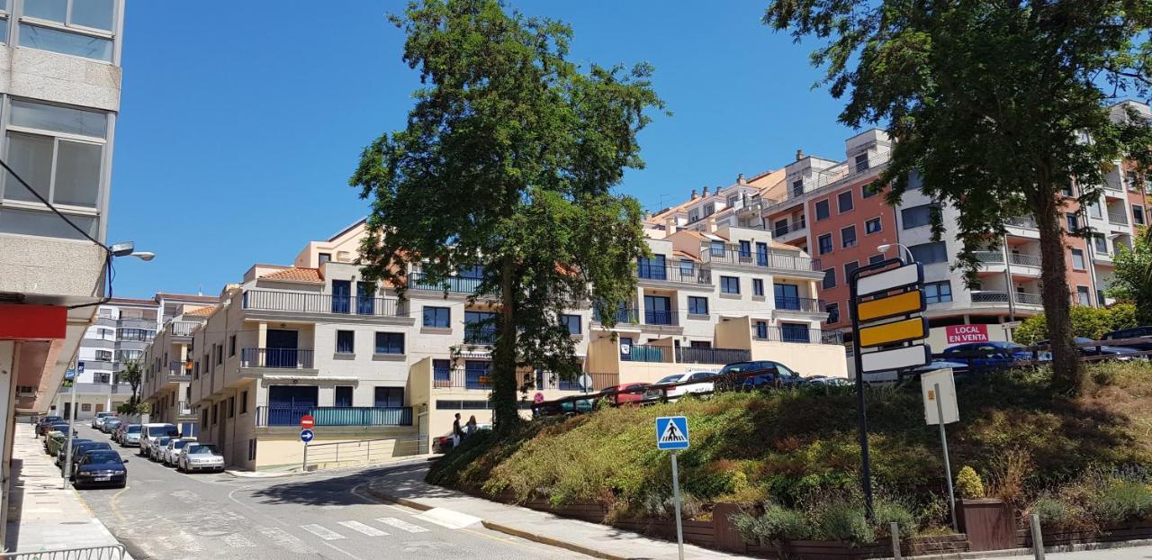 Piso Exterior A Escasos Metros De La Playa Panadeira Con Plaza De Garaje Appartement Sanxenxo Buitenkant foto
