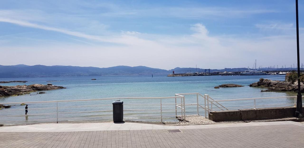 Piso Exterior A Escasos Metros De La Playa Panadeira Con Plaza De Garaje Appartement Sanxenxo Buitenkant foto